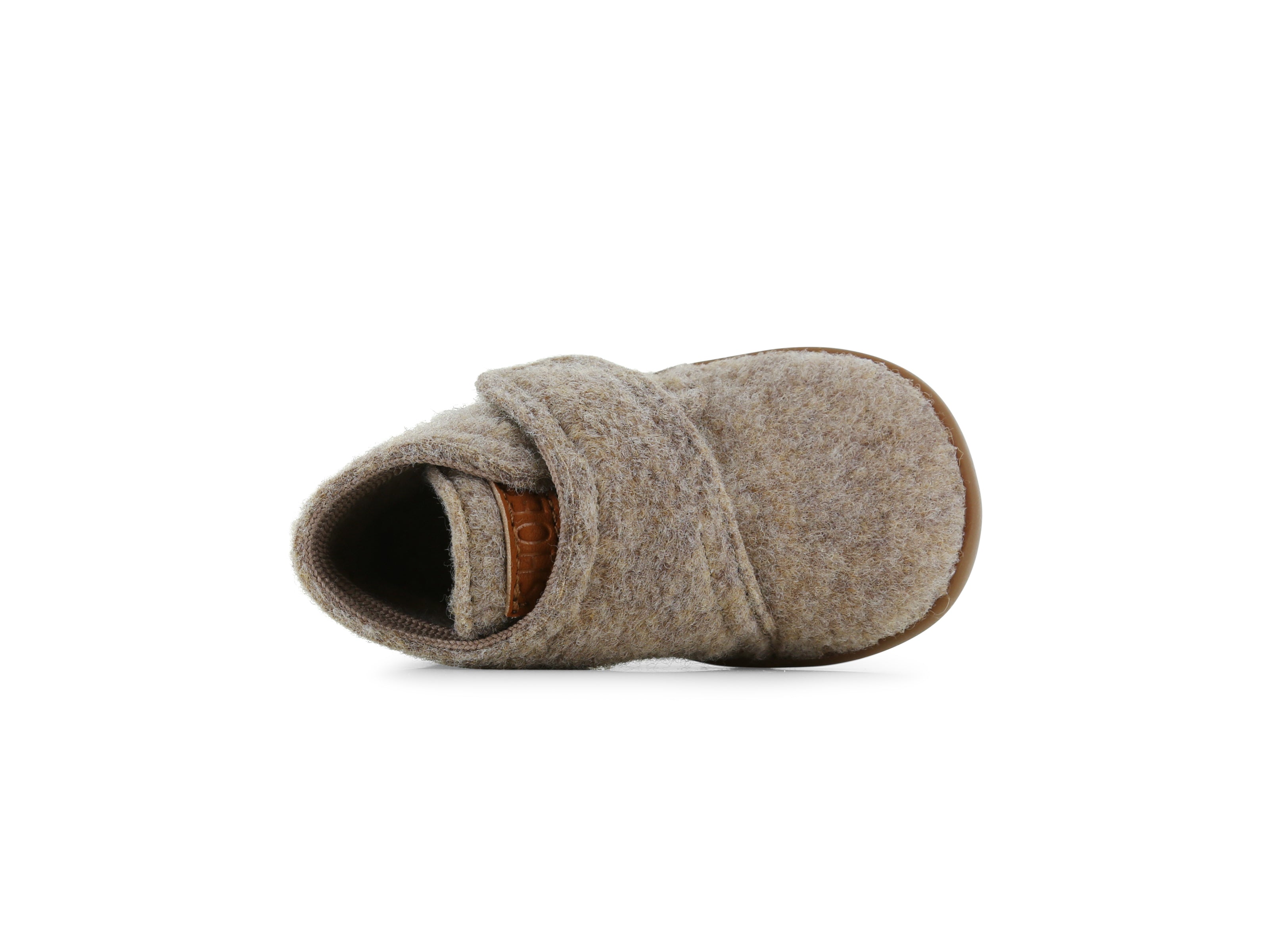 Wolvilten slofjes ExtremeFlex® - Babyschoentjes - Taupe - Shoesme