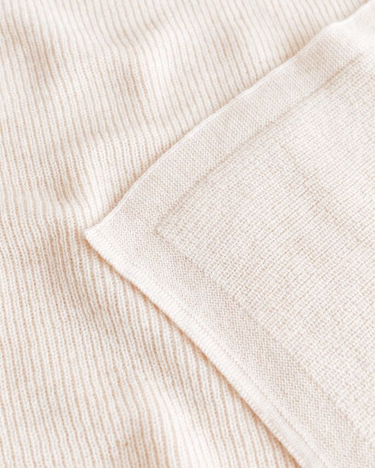 Babydecke - Felix Blanket - Merinowolle - HVID