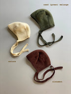 Strickmütze - Bonnet - Wollfleece - Bio-Merinowolle - Engel Natur