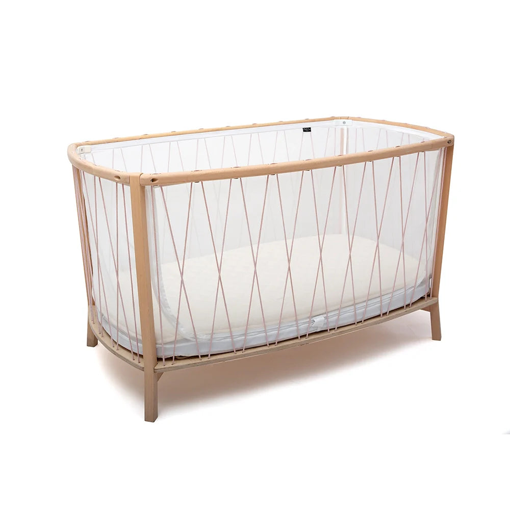KIMI Evolving Baby Bed - Houten meegroei bed zonder spijlen 60x120 cm - Van 6 maanden tot 5 jaar - Charlie Crane - productfoto - afbeelding 7