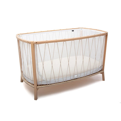 KIMI Evolving Baby Bed - Wooden Convertible Bed without Bars 60x120 cm - From 6 months to 5 years - Charlie Crane
