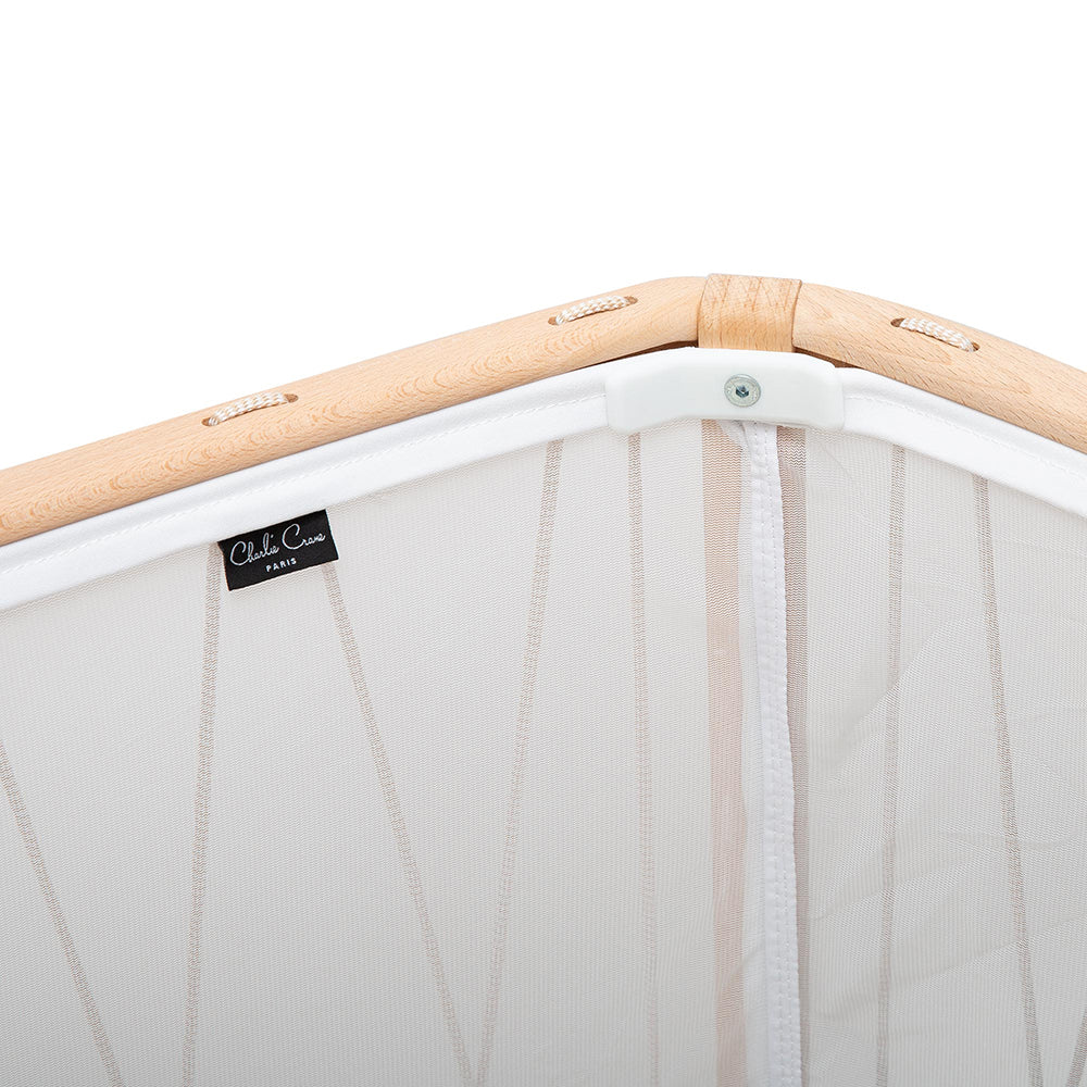 KIMI Evolving Baby Bed - Houten meegroei bed zonder spijlen 60x120 cm - Van 6 maanden tot 5 jaar - Charlie Crane - productfoto - afbeelding 12