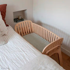 KODO Co-sleeping Crib - Houten Co Sleeper - Van Geboorte tot 6 Maanden - Charlie Crane - productfoto - afbeelding 6