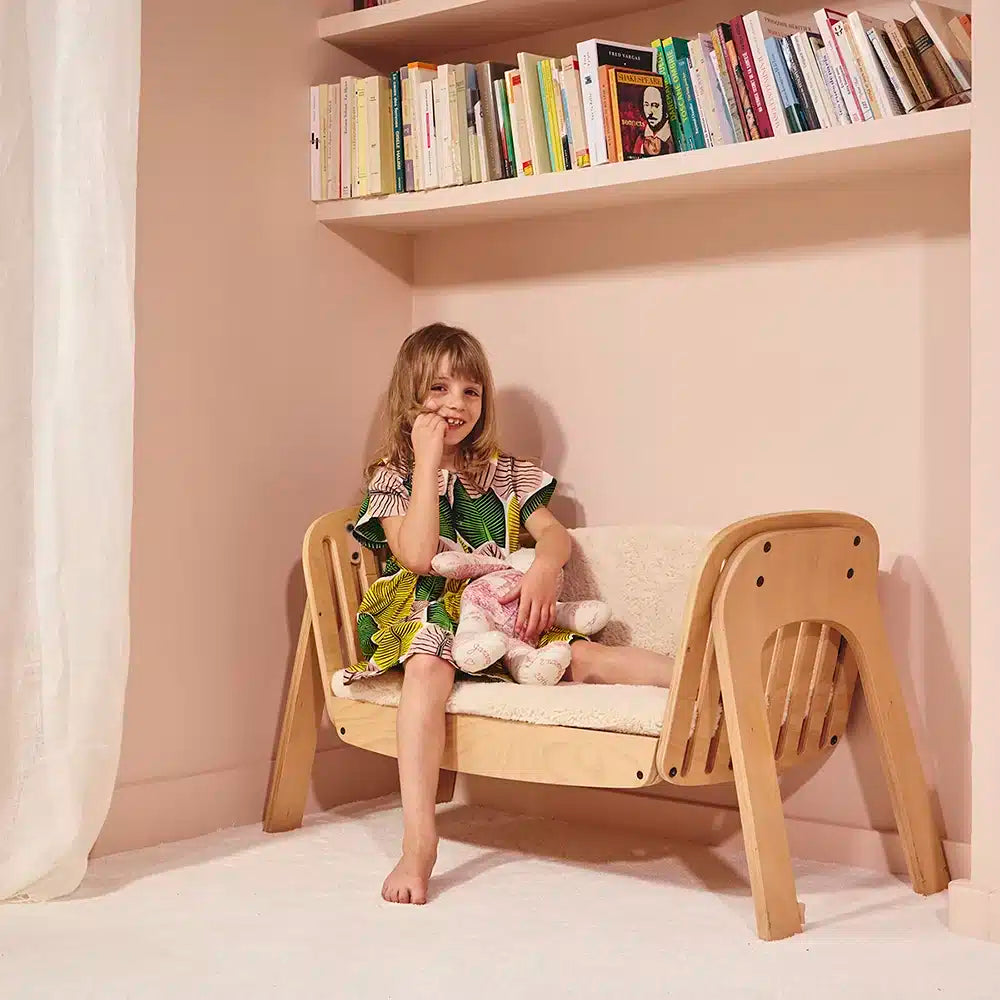 KODO Co-sleeping Crib - Houten Co Sleeper - Van Geboorte tot 6 Maanden - Charlie Crane - productfoto - afbeelding 10