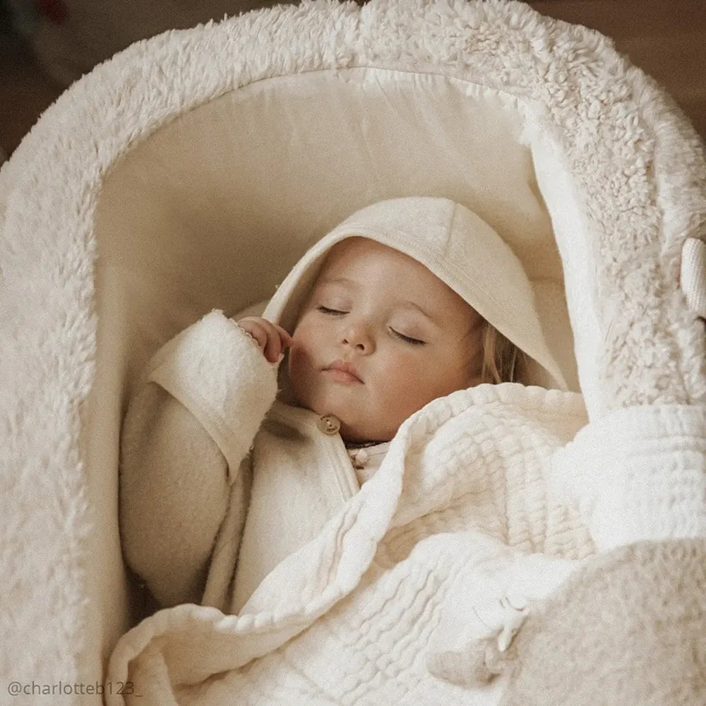 KUKO Baby Moses Basket - Draagbare Cocoon Wieg vanaf Geboorte - Babylift & Wieg - Charlie Crane - productfoto - afbeelding 6