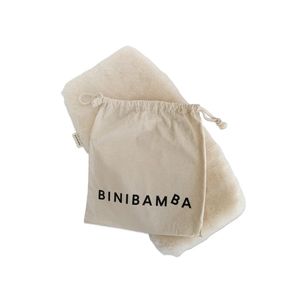 Sheepskin for LEVO Baby Rocker – 100% Merino Sheepskin - Charlie Crane x Binibamba
