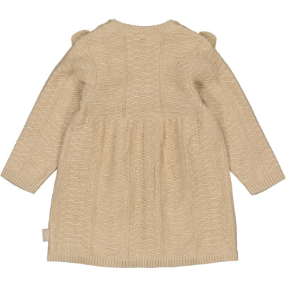 Jurkje Nali - Beige - 100% katoen - LEVV Labels - achterkant