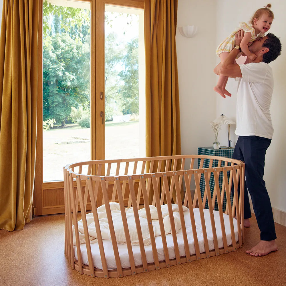 LUGO Bed Extension - Extension for LUGO Baby Bed to Junior Bed 70x140 cm - Charlie Crane
