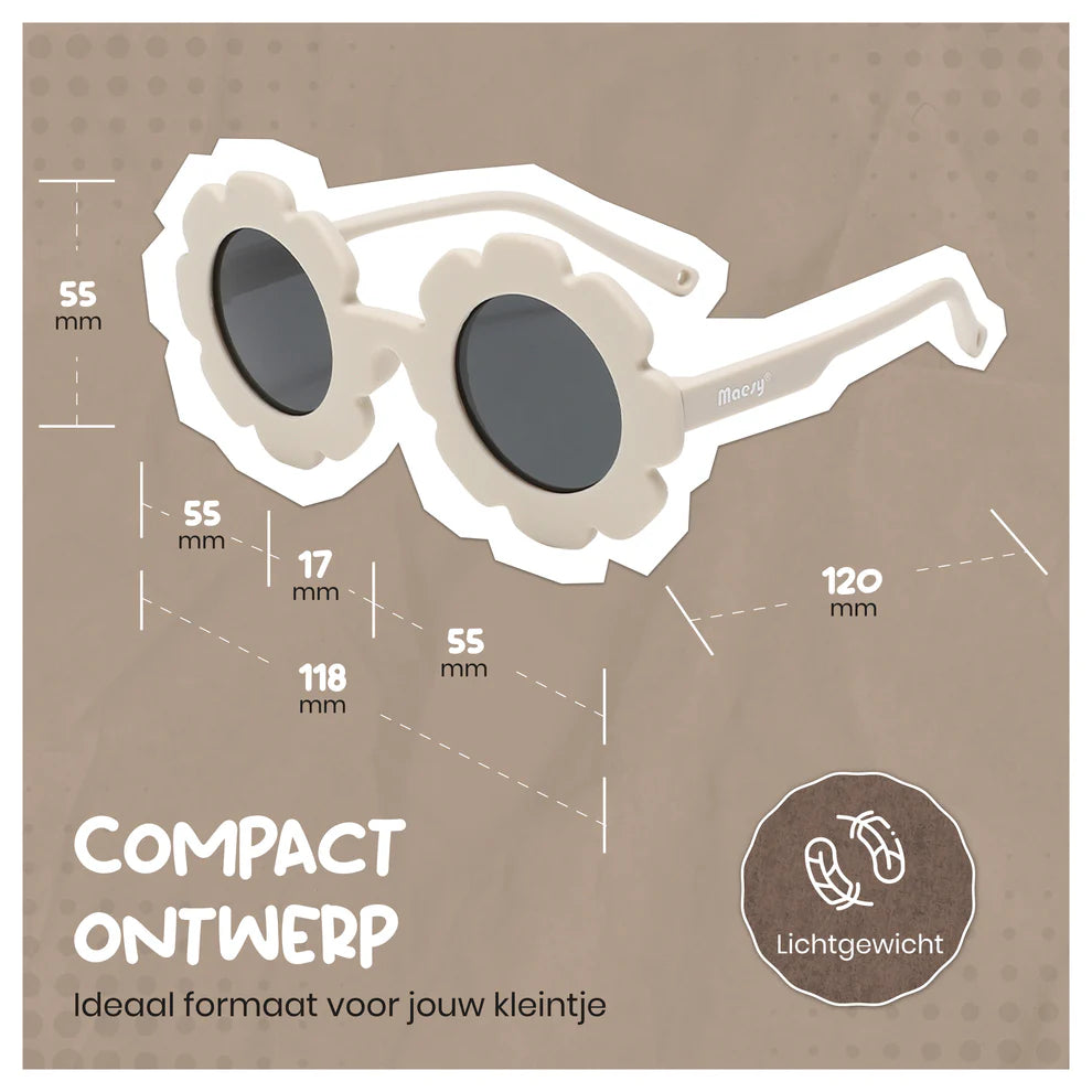 Sunglasses Fleur 1 to 3 years - Flower - Maesy