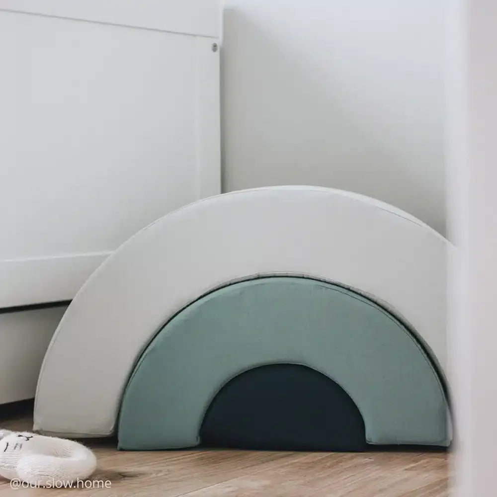 MILO foam speelset regenboog - montessori speelgoed van biologisch katoen - Charlie Crane