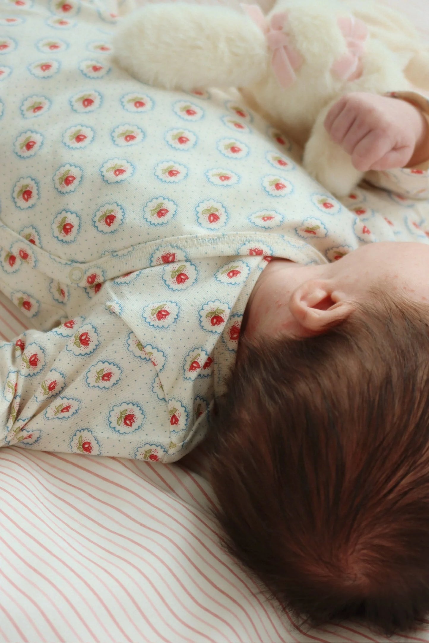 Basic Newborn Onesie - Mirage - Wrap Bodysuit - Organic Cotton - GOTS - Konges Sløjd