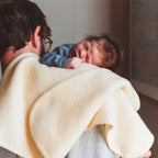 Baby Blanket Wool Fleece - Babydeken met festonsteek - Engel Natur