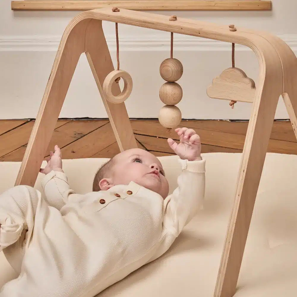 NAHO speelboog met houten speelgoed - Baby gym - Charlie Crane - productfoto - afbeelding 4