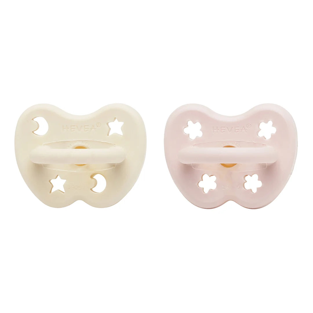 Speentjes - Natuurrubber - 3-36 maanden - 2 pack - Round - Hevea - productfoto - afbeelding 3