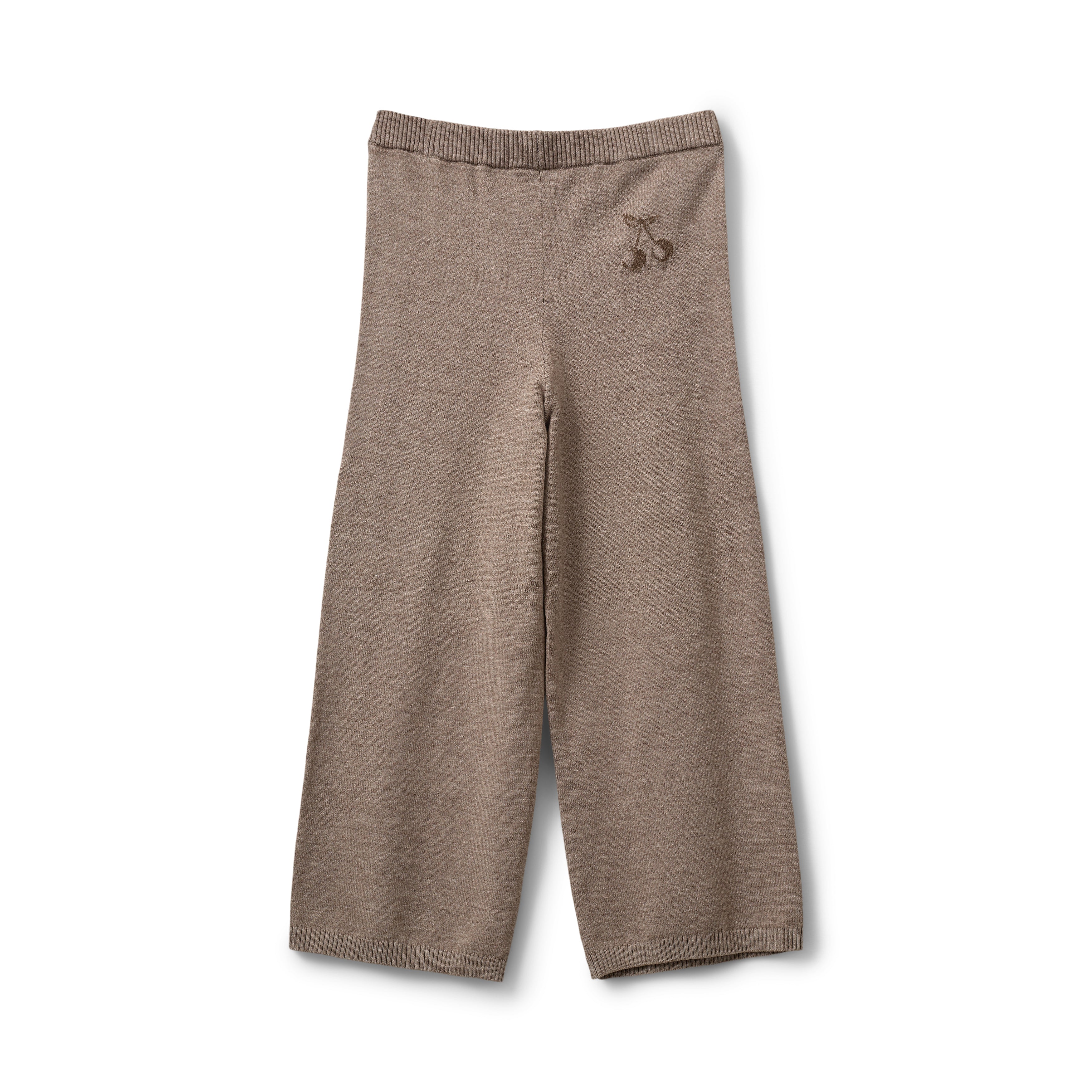 Fijngebreide broek Lova - Bruin melange - Sofie Schnoor - productfoto - afbeelding 2