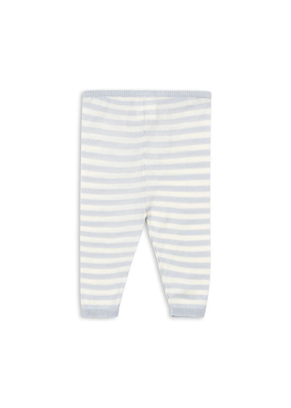 Thinly Knitted Pants - Venti Knit Leggings - Gray Dawn/Blue - Organic Cotton - GOTS - Konges Sløjd