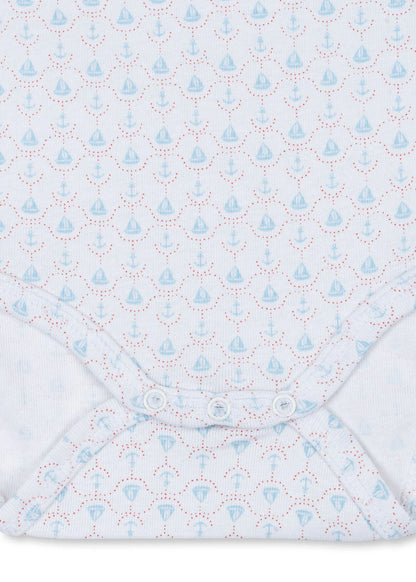 Fio Romper - Barca - Organic Cotton - Sailboats - Konges Sløjd