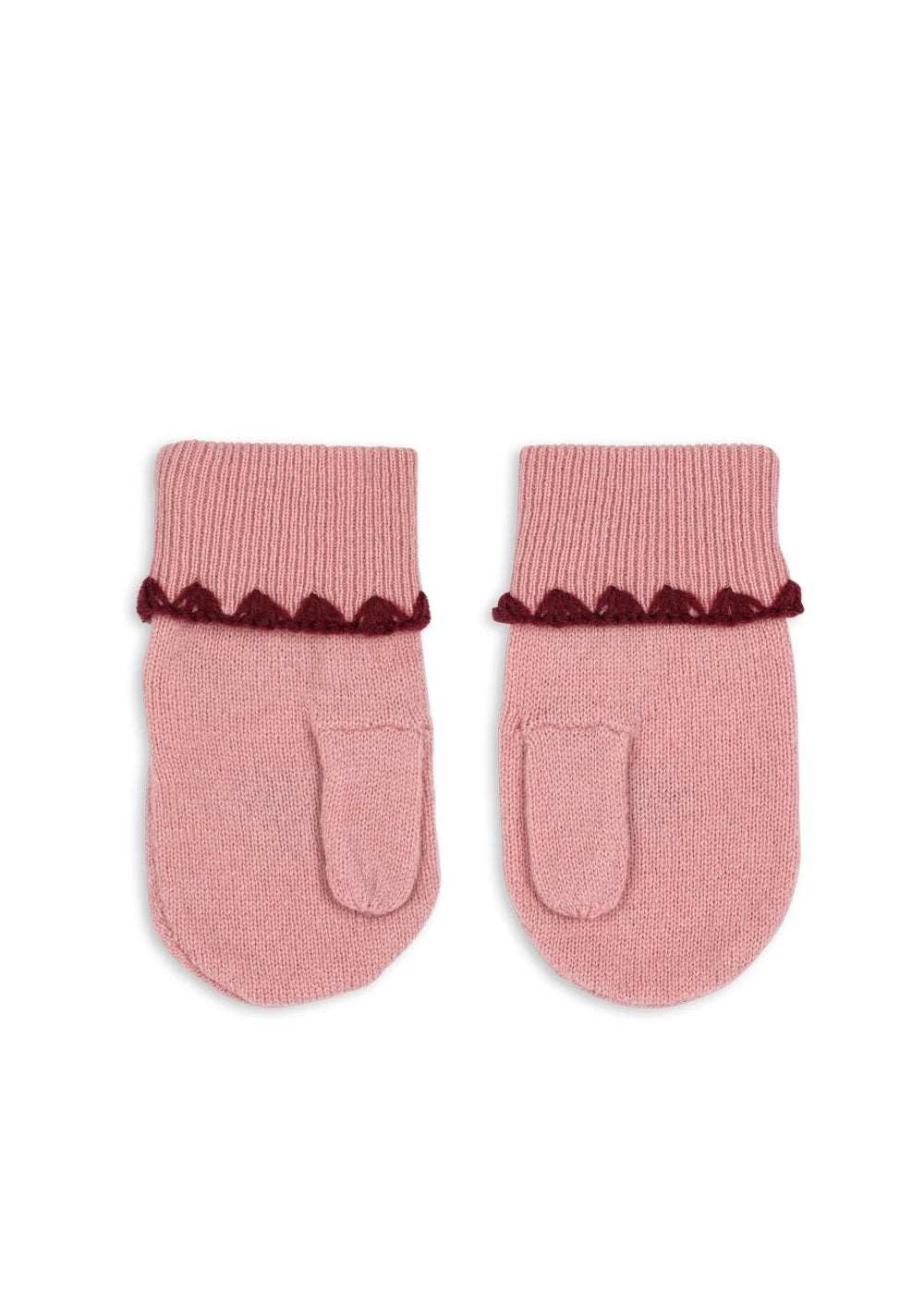 Collette Mittens – Pale Blush – Wollen kinderwanten – 100% wol – Konges Sløjd