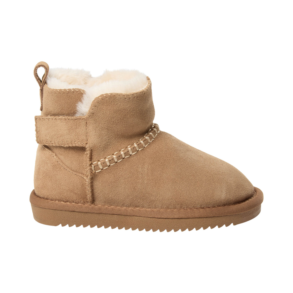 Wolgevoerde Kinderschuhe ValeKB - Wildleder - Tan & Dark Brown - Sofie Schnoor
