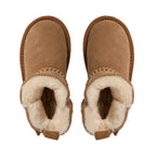 Wolgevoerde Kinderschuhe ValeKB - Wildleder - Tan & Dark Brown - Sofie Schnoor