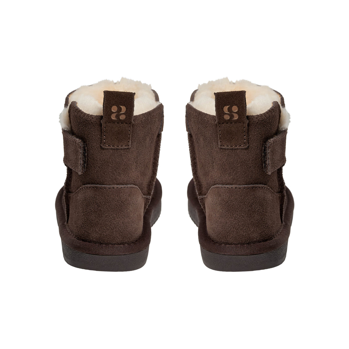 Wolgevoerde Kinderschuhe ValeKB - Wildleder - Tan & Dark Brown - Sofie Schnoor
