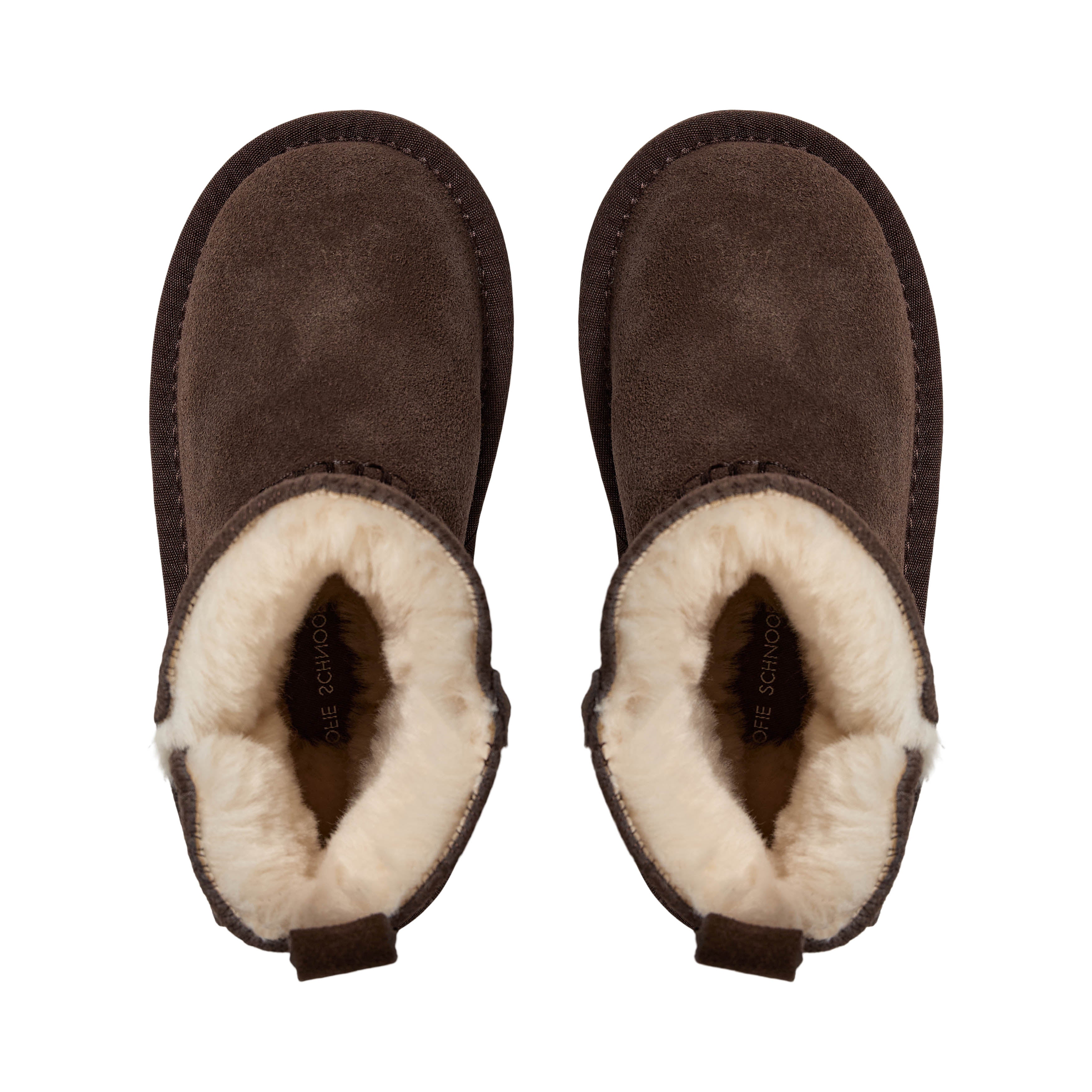 Wolgevoerde Kinderschuhe ValeKB - Wildleder - Tan & Dark Brown - Sofie Schnoor