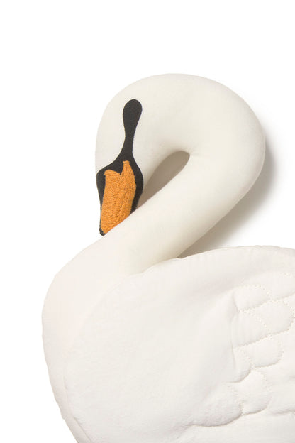 Cushion Swan – Zwanenkussen – Ivory – 30 × 30 cm – Lorena Canals