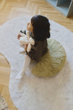 Floor Cushion Water Lily - Vloerkussen en poef - Matcha - 60 × 60 cm - Lorena Canals - productfoto - afbeelding 7