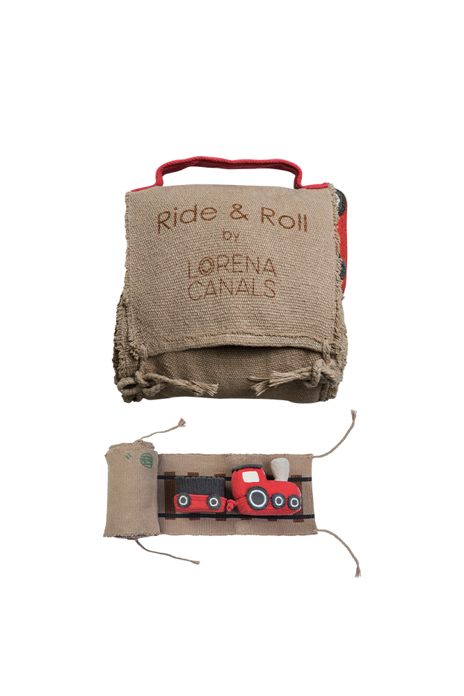 Ride & Roll Train - Speelbaan met trein - 4 meter - Lorena Canals - productfoto