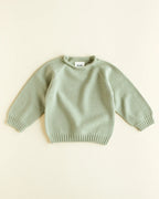 Sweater Georgette - Babytruitje - Merinowol - HVID - productfoto - afbeelding 11