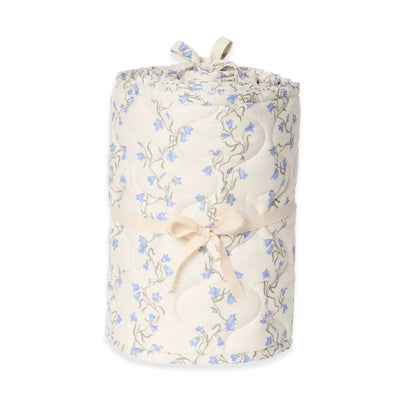 Gewatteerde ledikantbumper Bell Flower - Katoen - 360 x 30 cm - Garbo&Friends