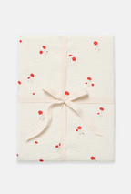 Hoeslaken - Seersucker Fitted Sheet Junior - 70x140 - Biologisch katoen - Poppy - Garbo & Friends - Garbo&Friends - productfoto