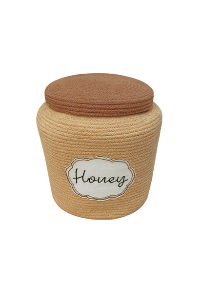 Basket Honey Pot – Opbergmand honingpot – Honey – Ø 28 × 27 cm – Lorena Canals