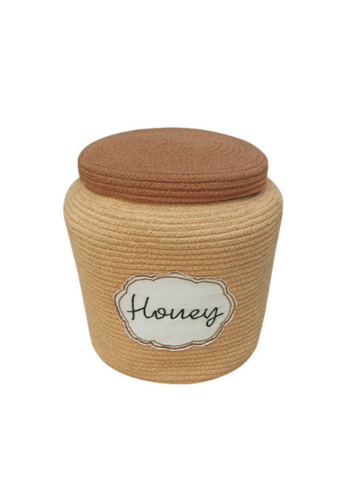 Basket Honey Pot - Opbergmand honingpot - Honey - Ø 28 × 27 cm - Lorena Canals - productfoto - afbeelding 2