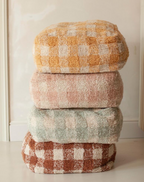 Pouf Vichy – Kinderpoef met ruitjes – Lorena Canals