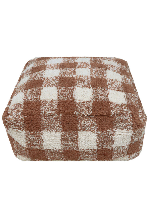 Pouf Vichy - Kinderpoef met ruitjes - Lorena Canals - productfoto