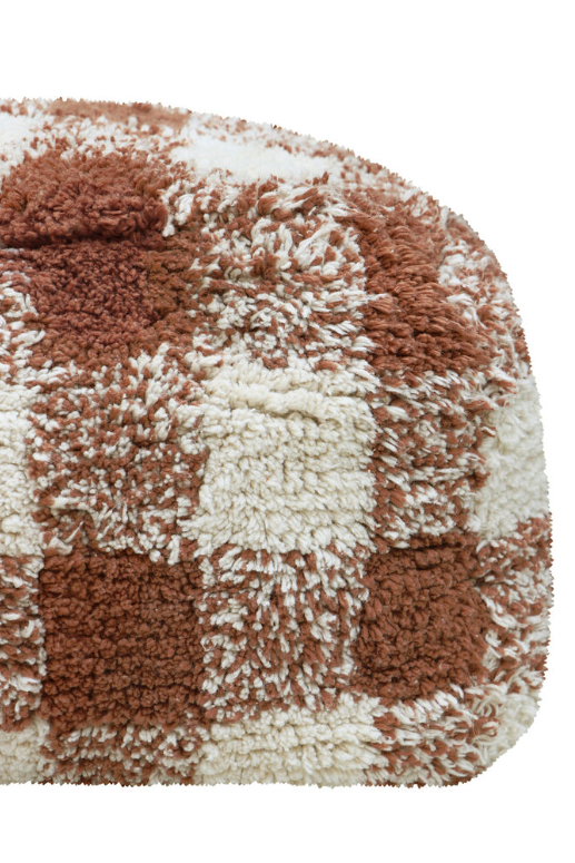 Pouf Vichy – Kinderpoef met ruitjes – Lorena Canals