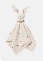 Knuffeldoekje Konijn - Muslin Bunny Cuddle cloth - Biologisch katoen - Poppy - Garbo&Friends - productfoto
