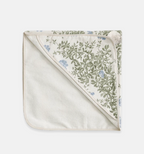 Badcape Plumbago met capuchon - Biologisch katoen - 80 x 80 cm - Garbo&Friends - productfoto