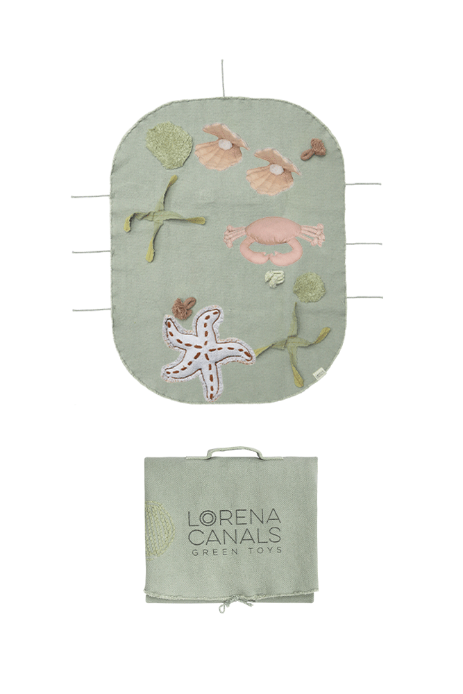 Small World Green Toy Under the Sea – Textiele speelset – 50 × 65 cm – Lorena Canals