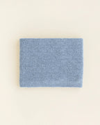Tube scarf Gigi - 100% extra fine Italiaanse merino wol - Hvid - blue