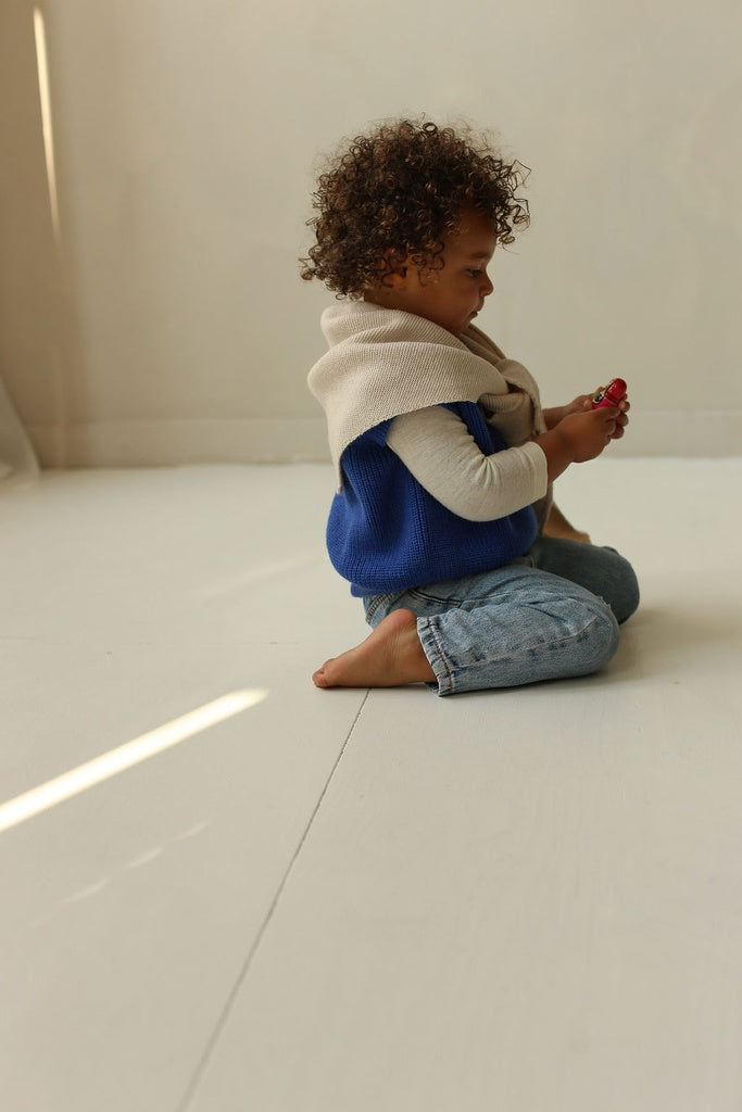 Driehoekssjaal Josephina – 100% extrafijne merinowol – HVID