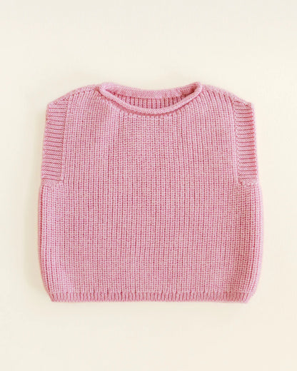 Vest Harvey - Spencer/Sleeveless top - Merino wool - HVID