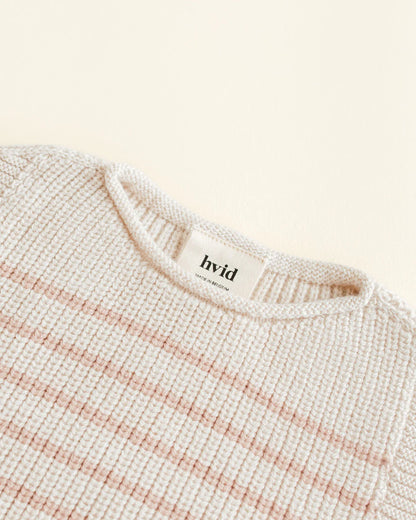 Vest Harvey - Striped - Sleeveless top - Merino wool - HVID