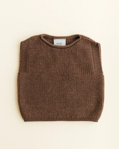 Vest Harvey - Spencer/Sleeveless top - Merino wool - HVID