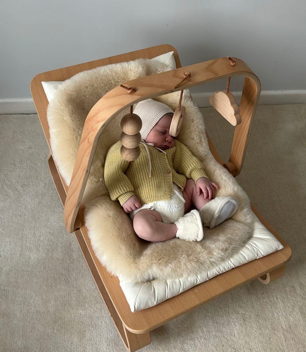 LEVO Baby Rocker - Baby bouncer - 0-5 years - Charlie Crane