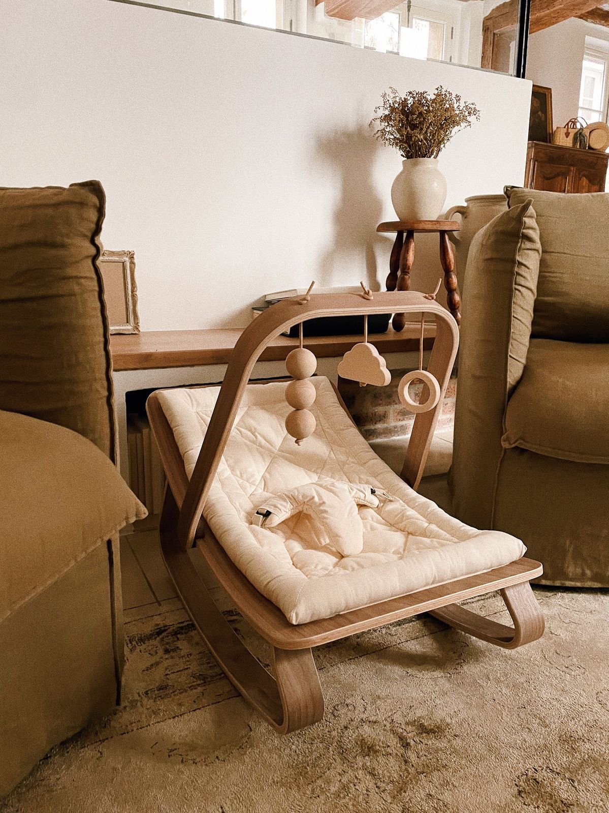 LEVO Baby Rocker - Baby bouncer - 0-5 years - Charlie Crane