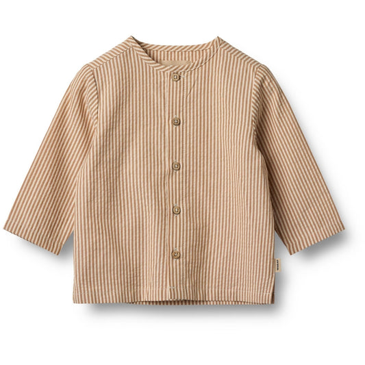 Wheat - Shelby Shirt - Overhemd - 100% biologisch katoen - voorkant