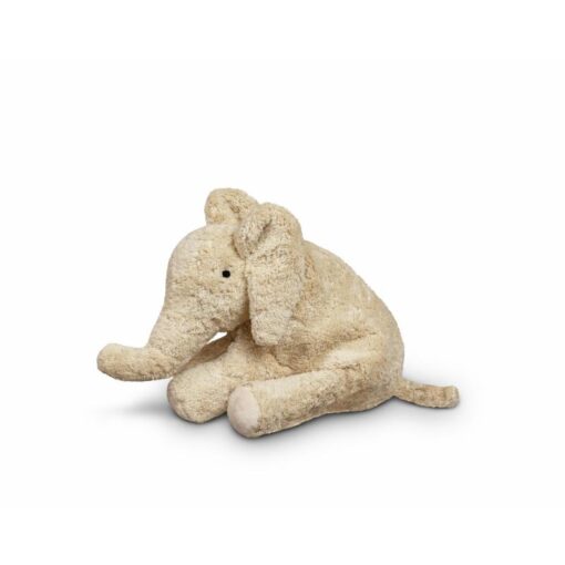 Warmteknuffel olifant Small - Biologisch katoen & schapenwol - Linen - Senger Naturwelt