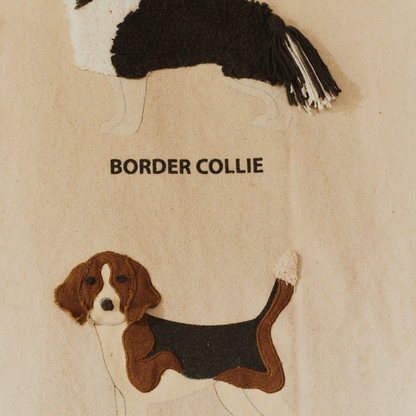 Wall Hanger Dogs – Wandkleed met hondenrassen – 70 × 100 cm – Lorena Canals